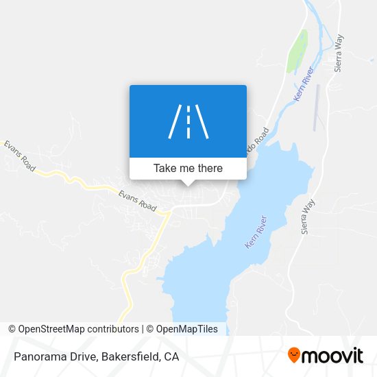 Panorama Drive map
