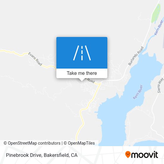 Pinebrook Drive map
