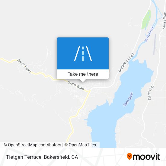 Tietgen Terrace map