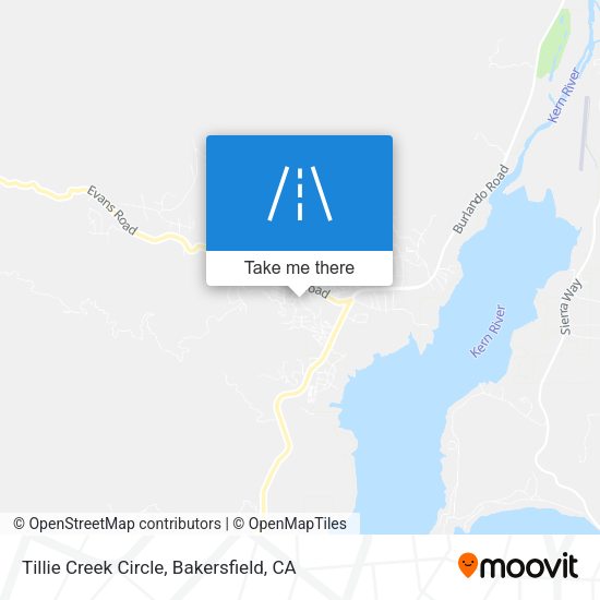 Tillie Creek Circle map