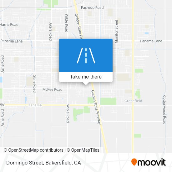 Domingo Street map