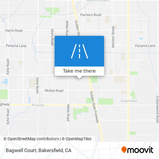 Bagwell Court map