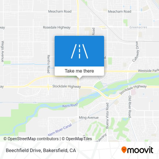 Mapa de Beechfield Drive
