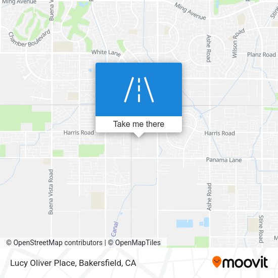 Lucy Oliver Place map