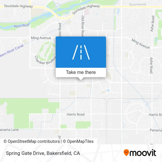 Spring Gate Drive map