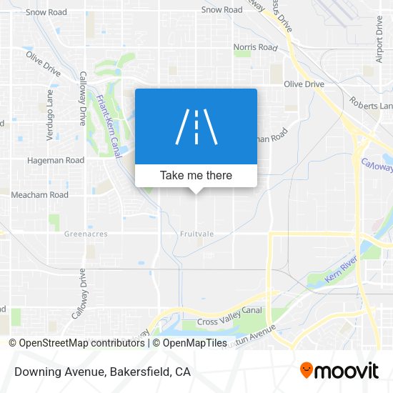 Mapa de Downing Avenue