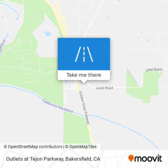 Outlets at Tejon Parkway map