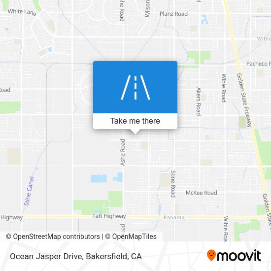 Mapa de Ocean Jasper Drive