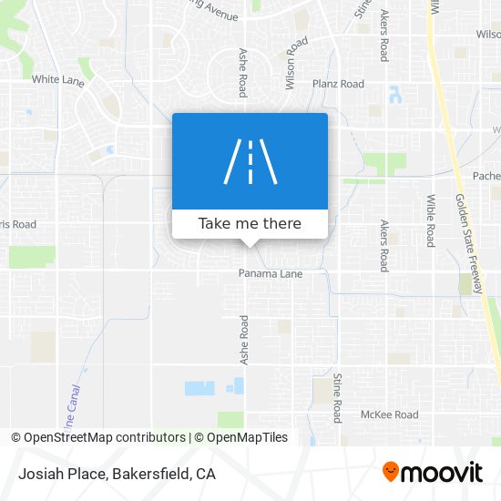 Josiah Place map