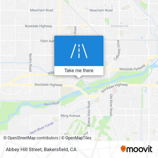Abbey Hill Street map