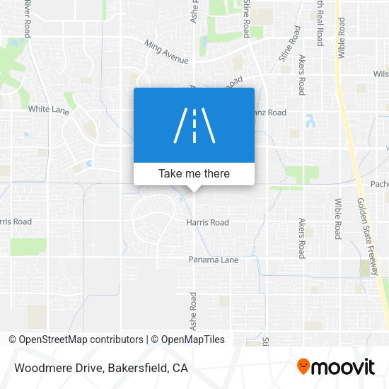 Mapa de Woodmere Drive