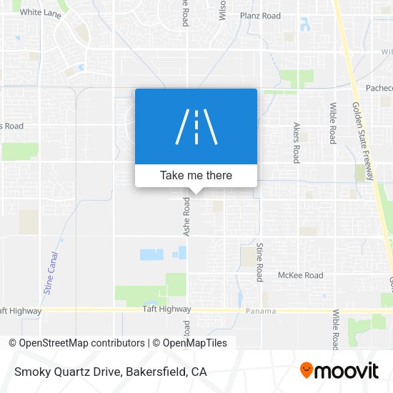 Smoky Quartz Drive map