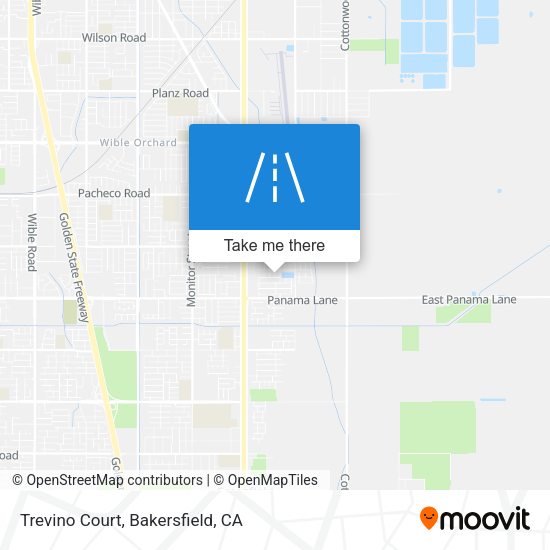 Mapa de Trevino Court
