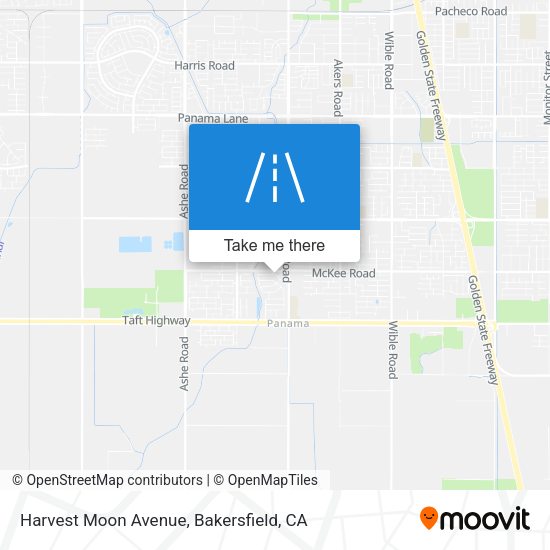 Harvest Moon Avenue map