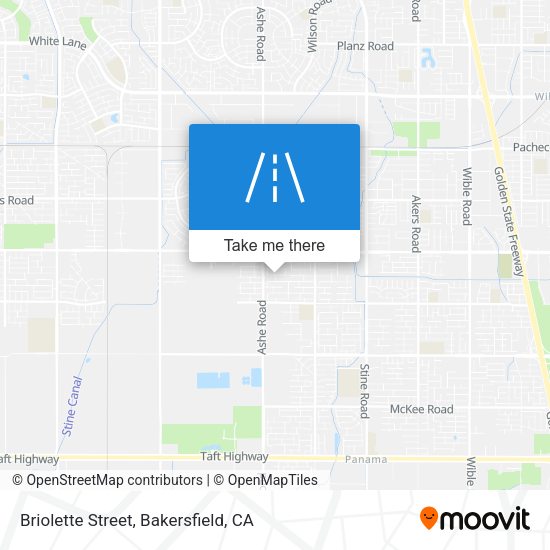 Briolette Street map