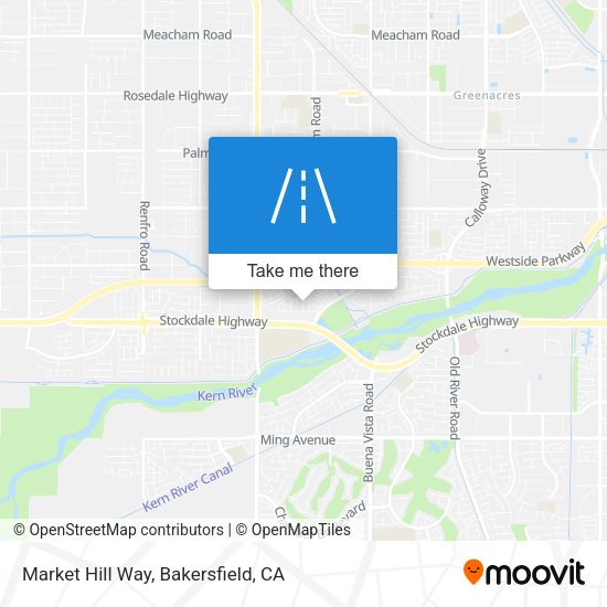 Mapa de Market Hill Way