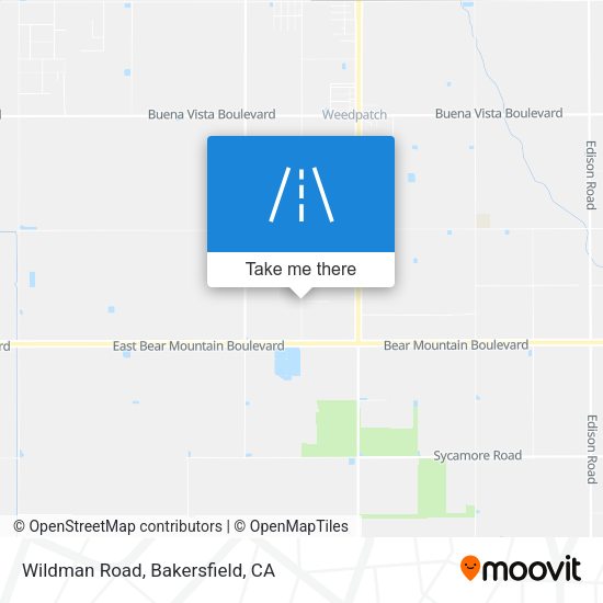 Mapa de Wildman Road