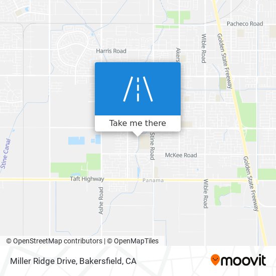 Miller Ridge Drive map