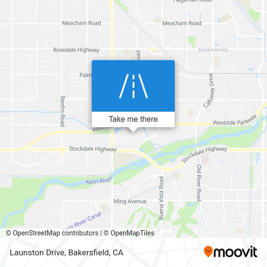 Launston Drive map