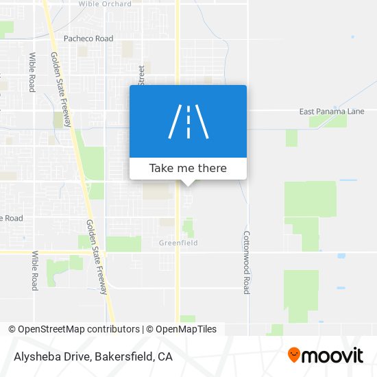 Alysheba Drive map