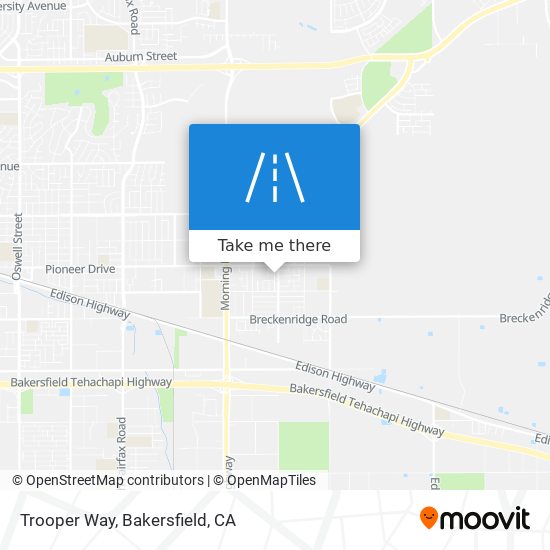 Trooper Way map