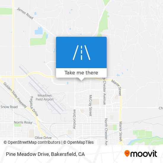 Mapa de Pine Meadow Drive