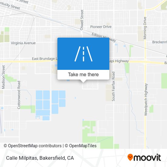 Calle Milpitas map
