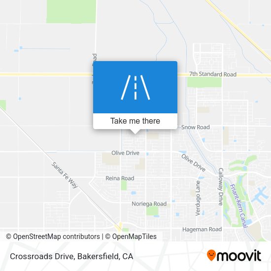 Crossroads Drive map