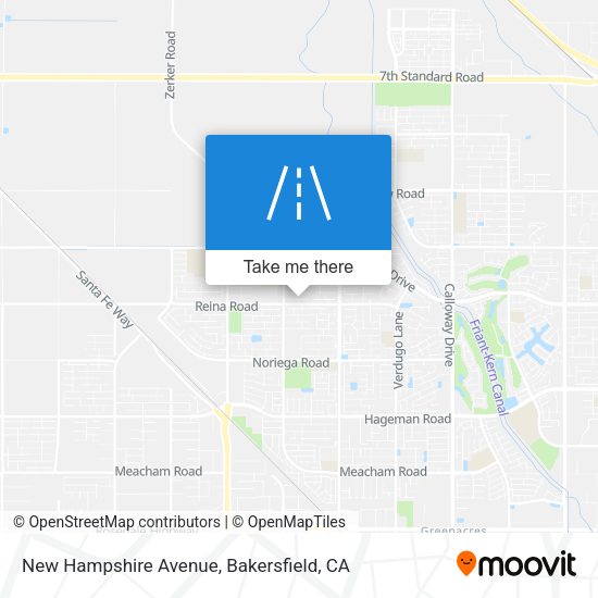 New Hampshire Avenue map