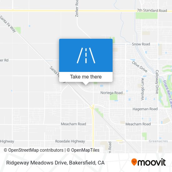 Ridgeway Meadows Drive map