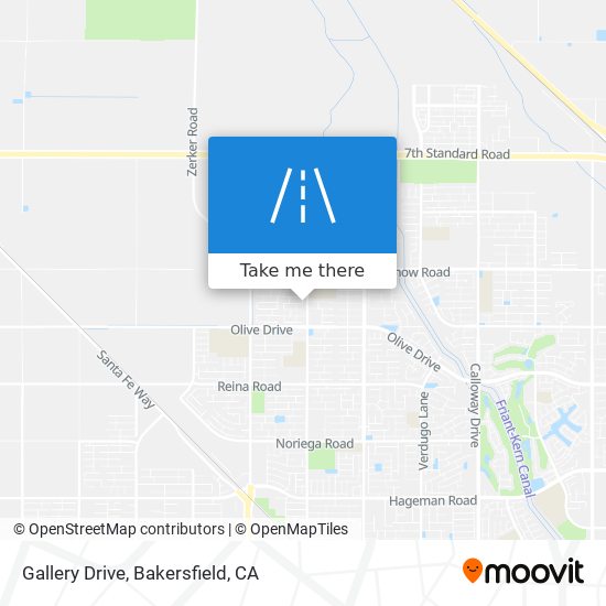 Gallery Drive map