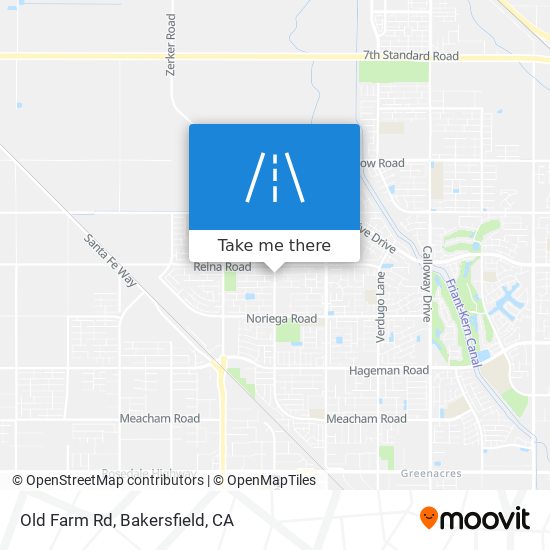 Old Farm Rd map