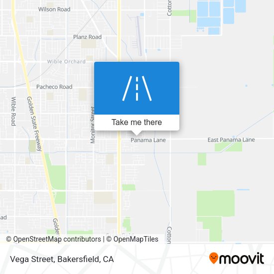 Mapa de Vega Street