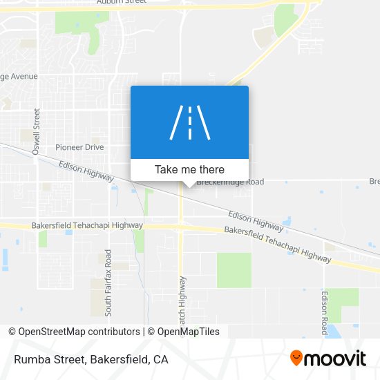 Rumba Street map