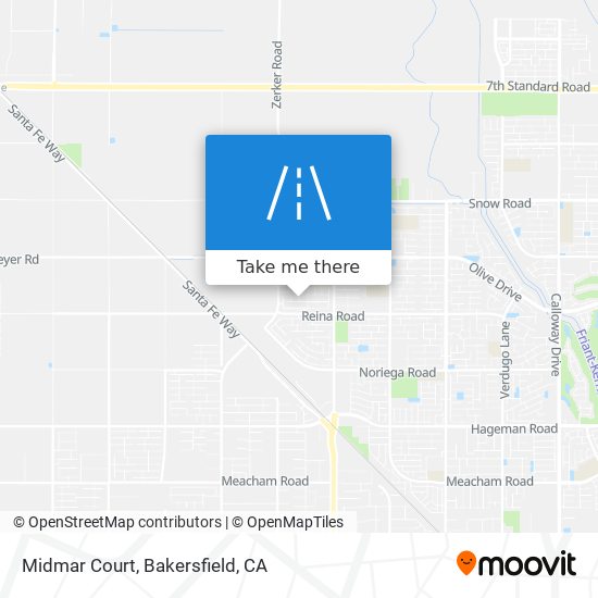 Midmar Court map