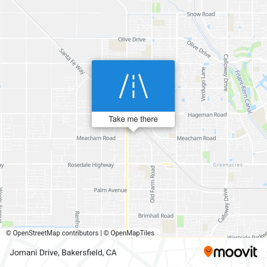 Mapa de Jomani Drive