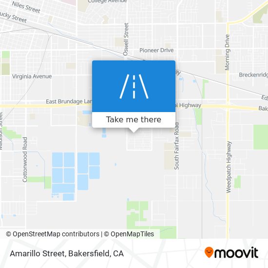 Amarillo Street map