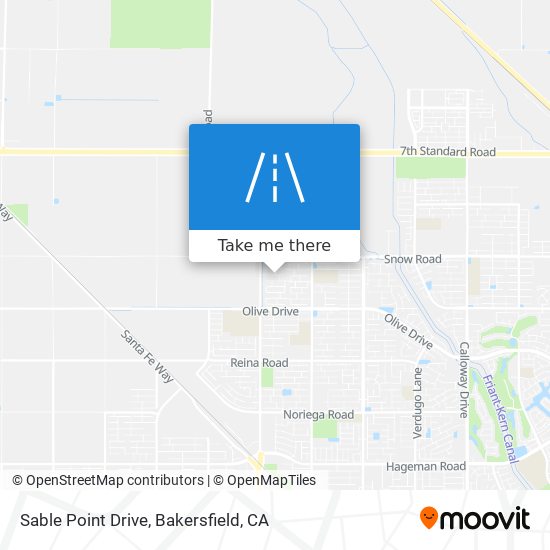 Mapa de Sable Point Drive