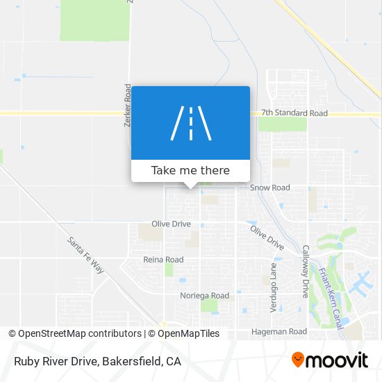 Ruby River Drive map