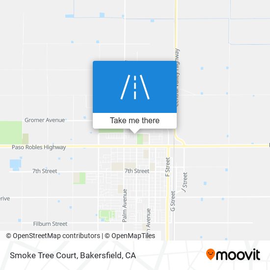 Smoke Tree Court map