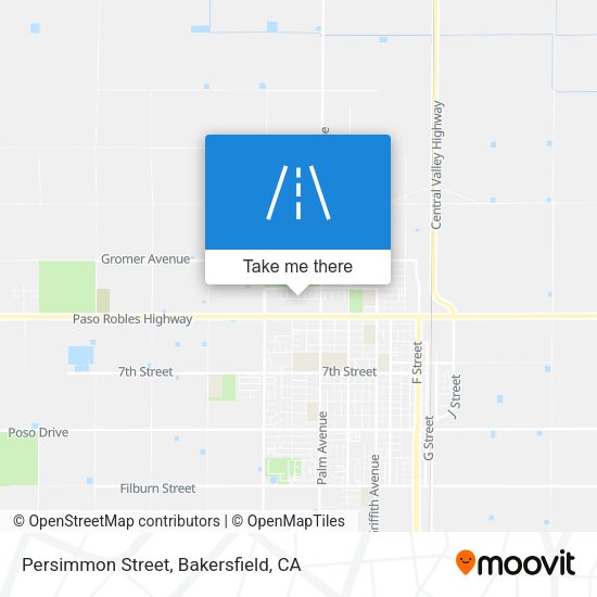 Persimmon Street map