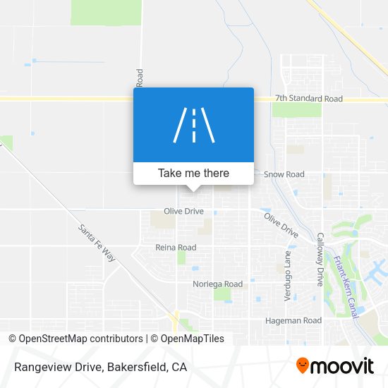 Mapa de Rangeview Drive