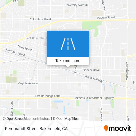 Rembrandt Street map