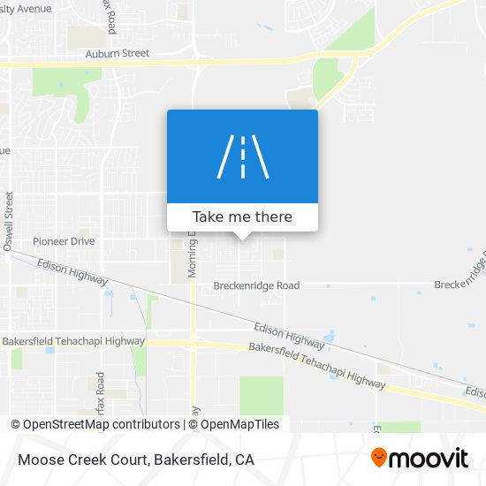 Moose Creek Court map