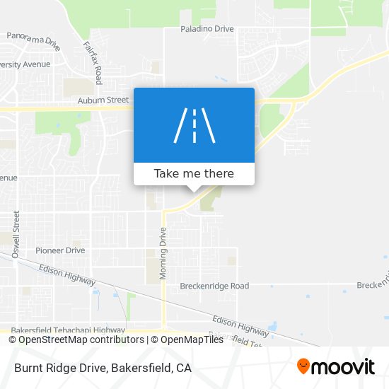 Burnt Ridge Drive map