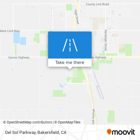 Del Sol Parkway map