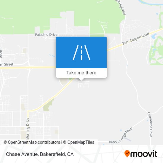 Mapa de Chase Avenue