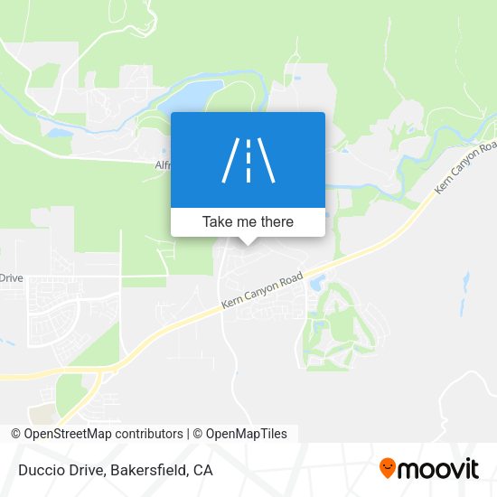 Duccio Drive map
