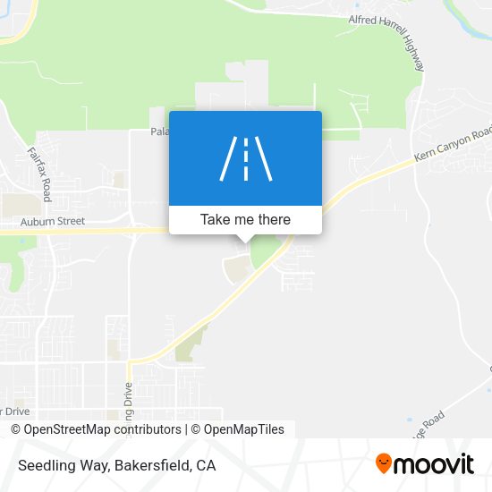 Mapa de Seedling Way