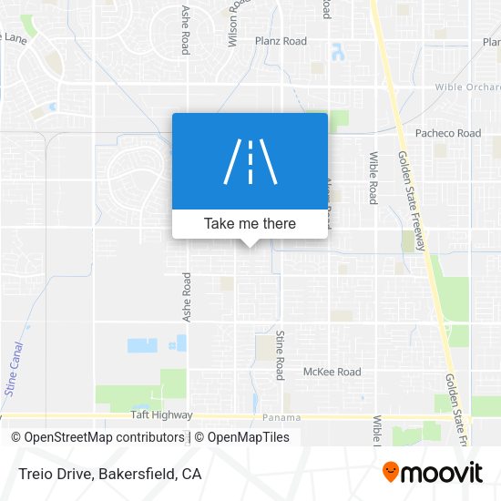 Mapa de Treio Drive